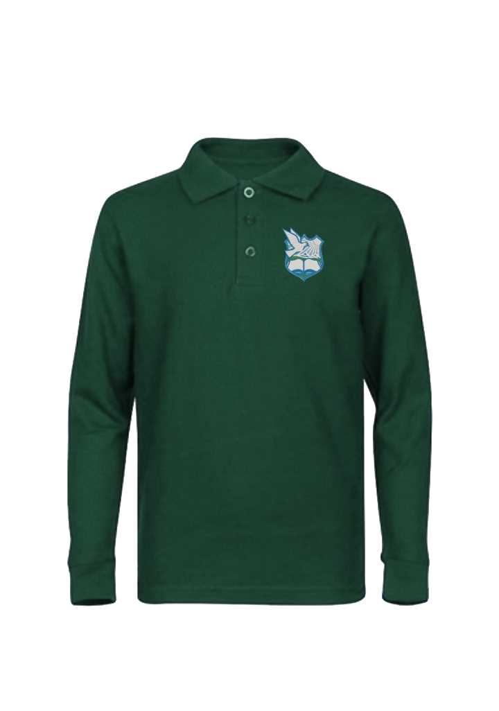 Timaru Christian School L/S Polo Bottle