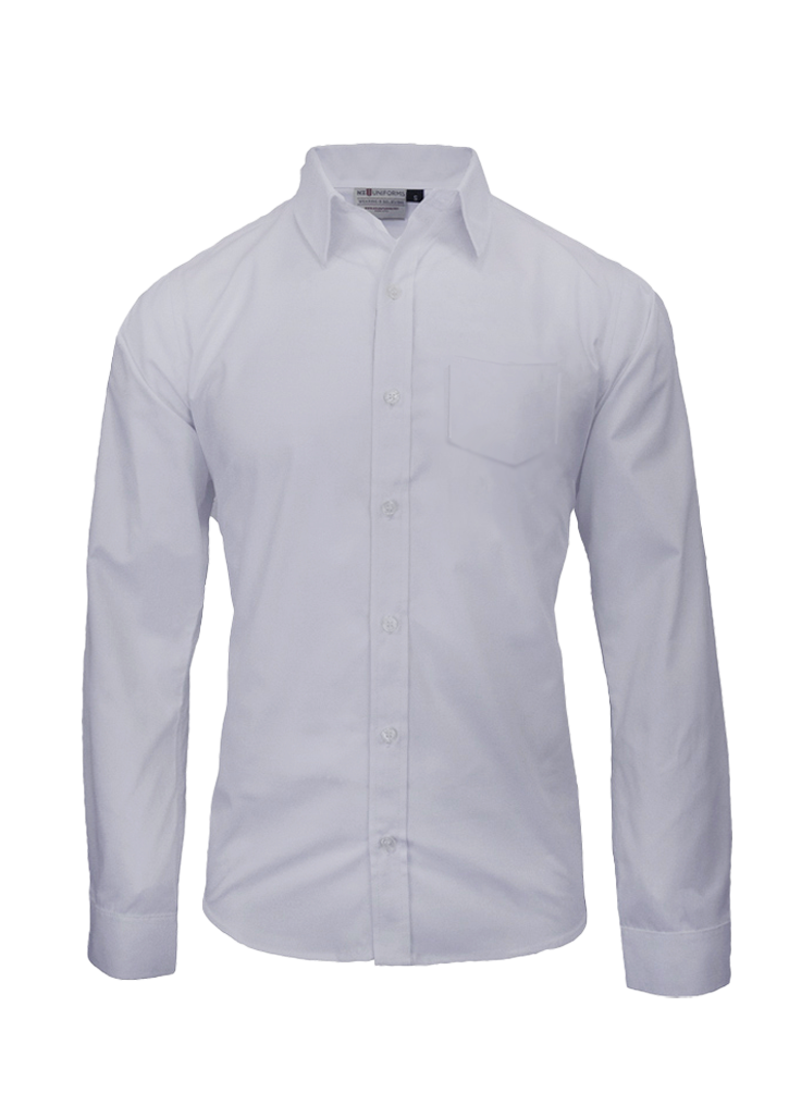 Timaru Christian School LS Shirt White